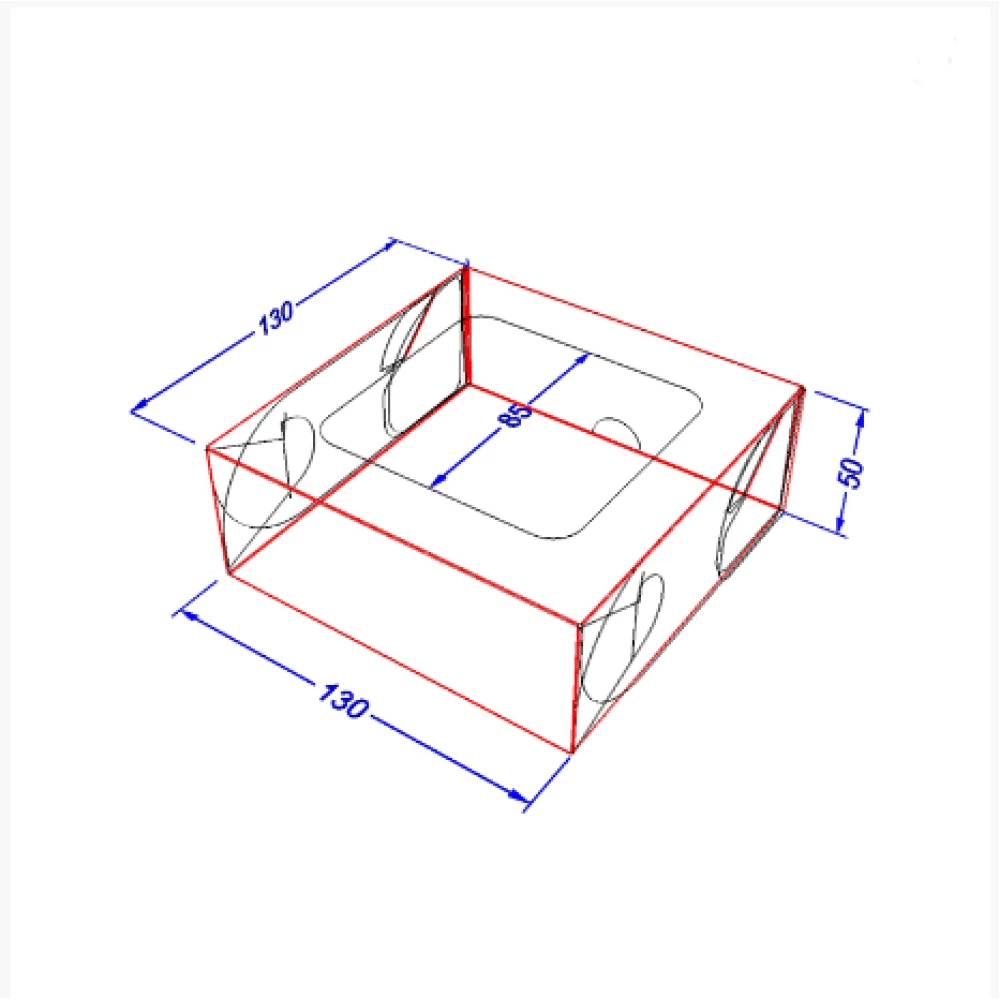 Сушибокс Міді Білий (50шт/уп)