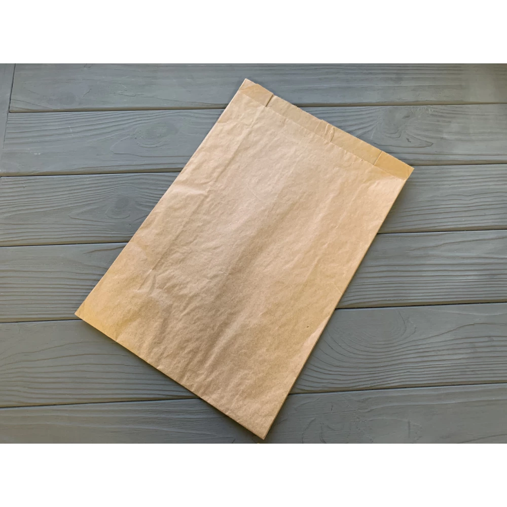 Пакет саше коричневый 340х220х80 мм 40гр/м2 42Ф