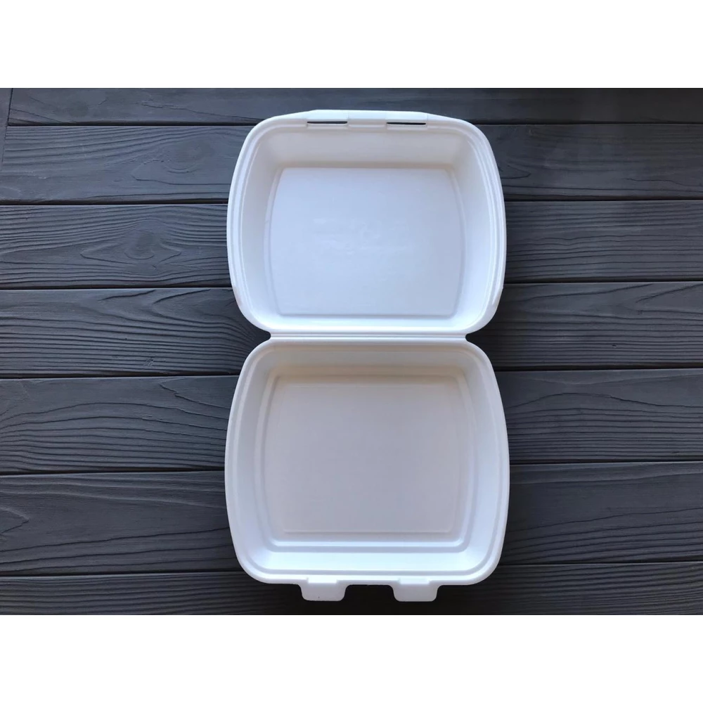 Ланч-бокс MB-1 білий (150шт) 240x210x70 мм