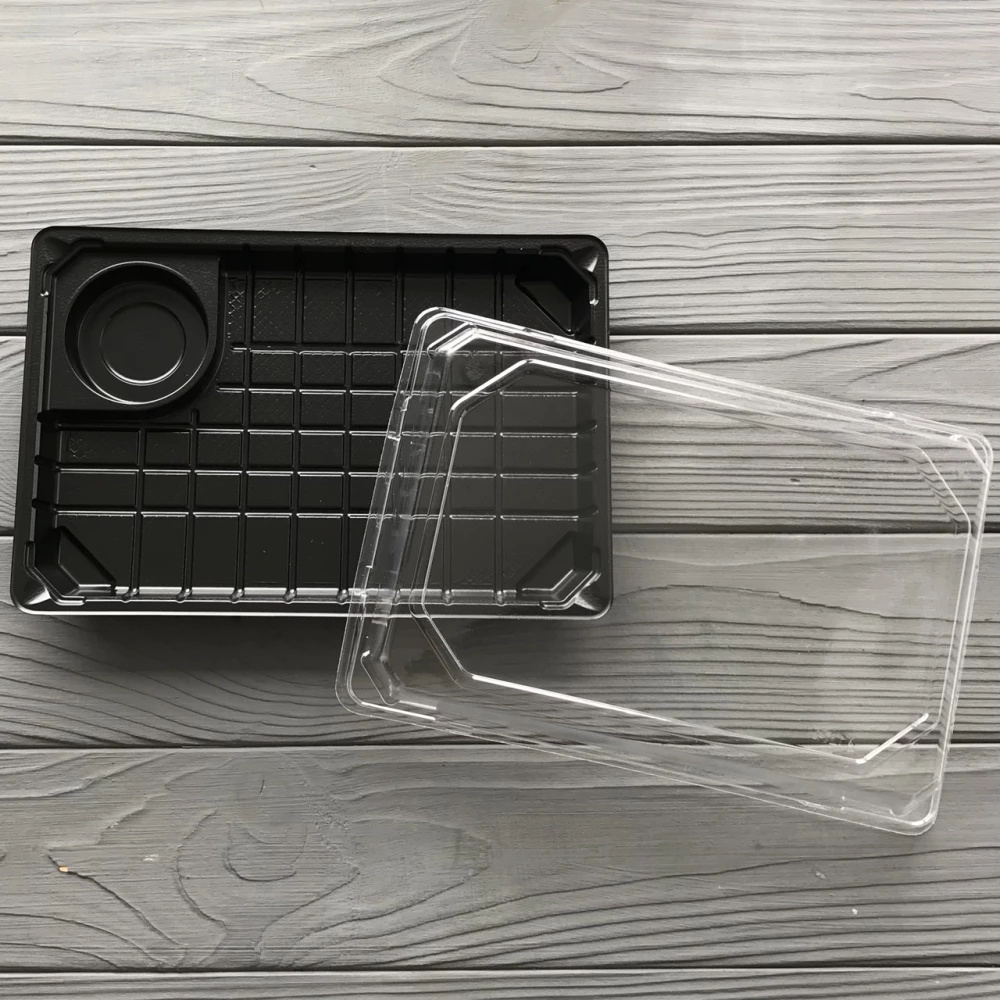 Суши-бокс 2 рола + місце під соусник 332C50+32PK (600шт/ящ)