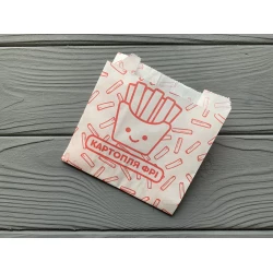 Упаковка для картофеля фри средняя (100-150г) 210Ф