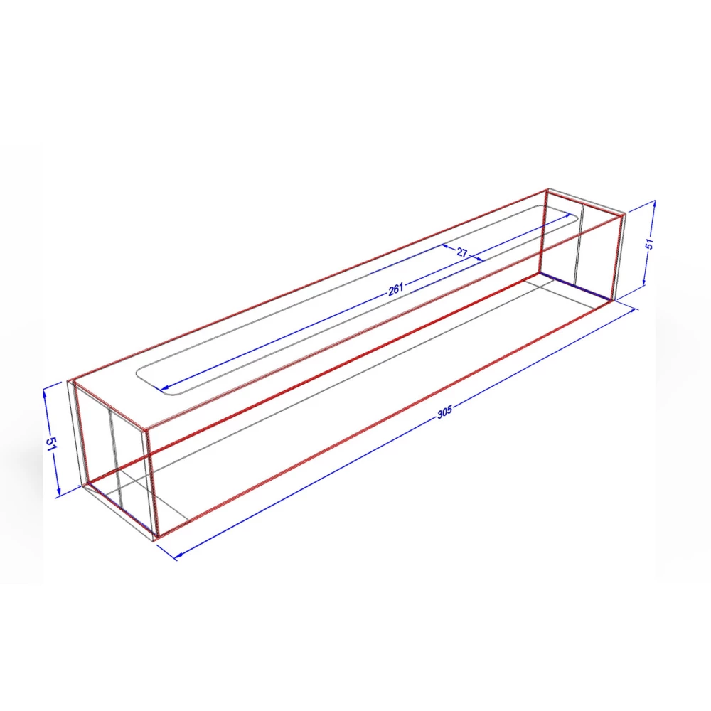 Упаковка для макарунс з віконцем МАКСІ чорна(12шт)