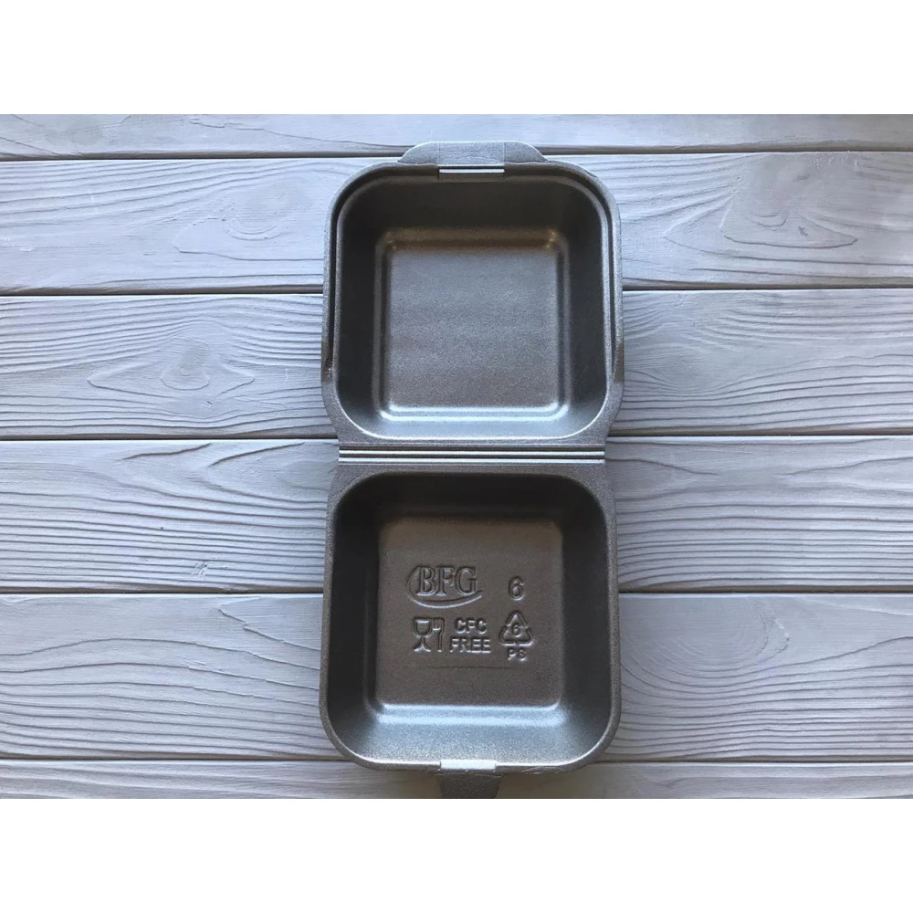 Ланч-бокс HB-6 чорний (500шт) 150x150x70