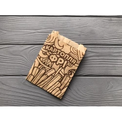 Упаковка для картоплі фрі велика (150-200г) 44Ф