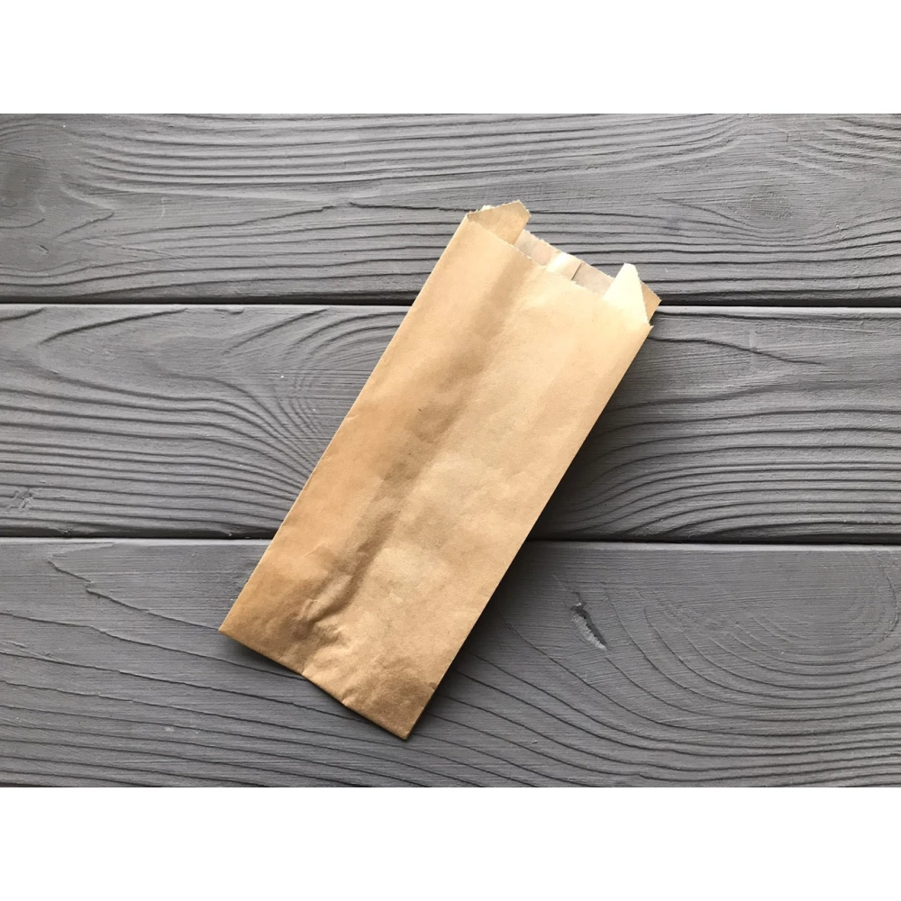 Пакет саше бурий 170х70х40 мм (середньої жиростійкості) 85Ф