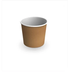 Картонний стакан 0,7 Л. Крафт (50шт/уп)
