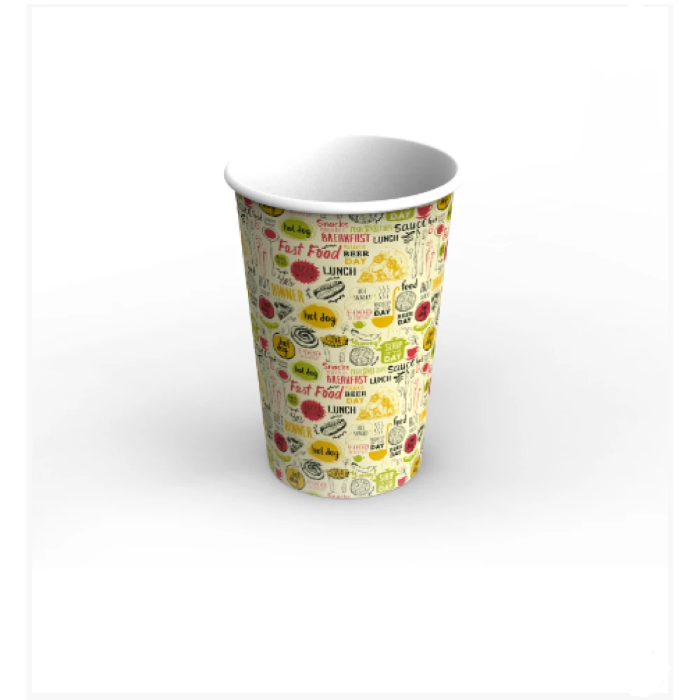 Картонний склянку 1,4 Л світлий