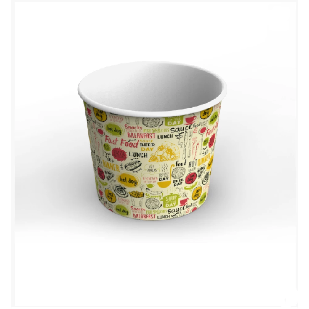 Картонний склянку 2,5 Л світлий