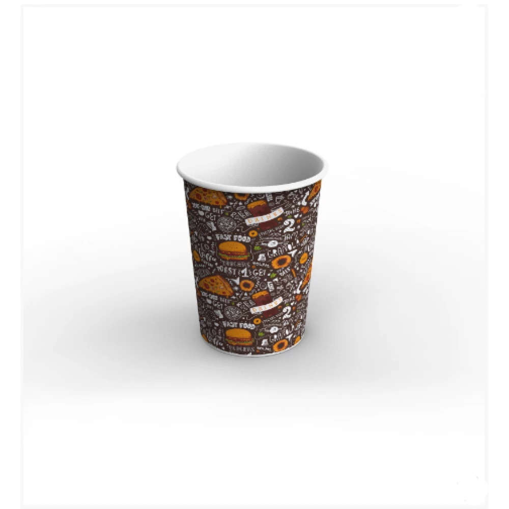 Картонний склянку 1 Л темний