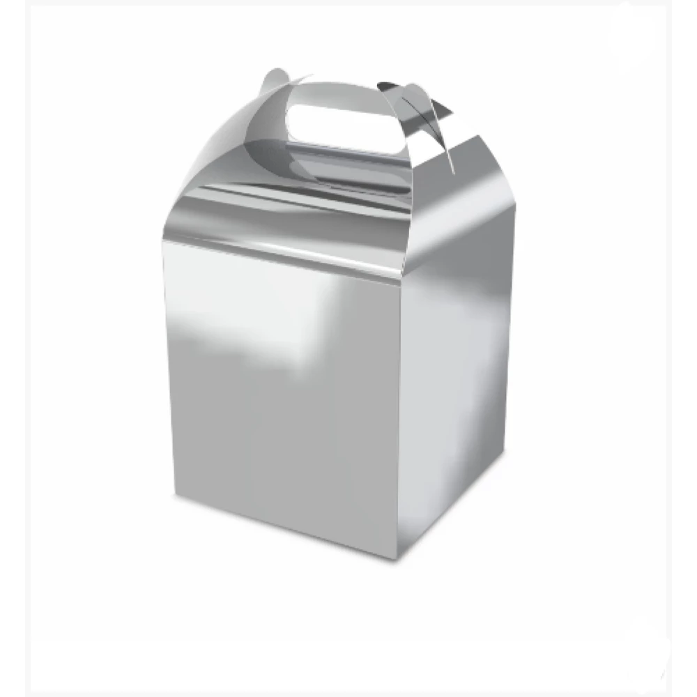 Подарочная бонбоньерка “Миди“ серебро