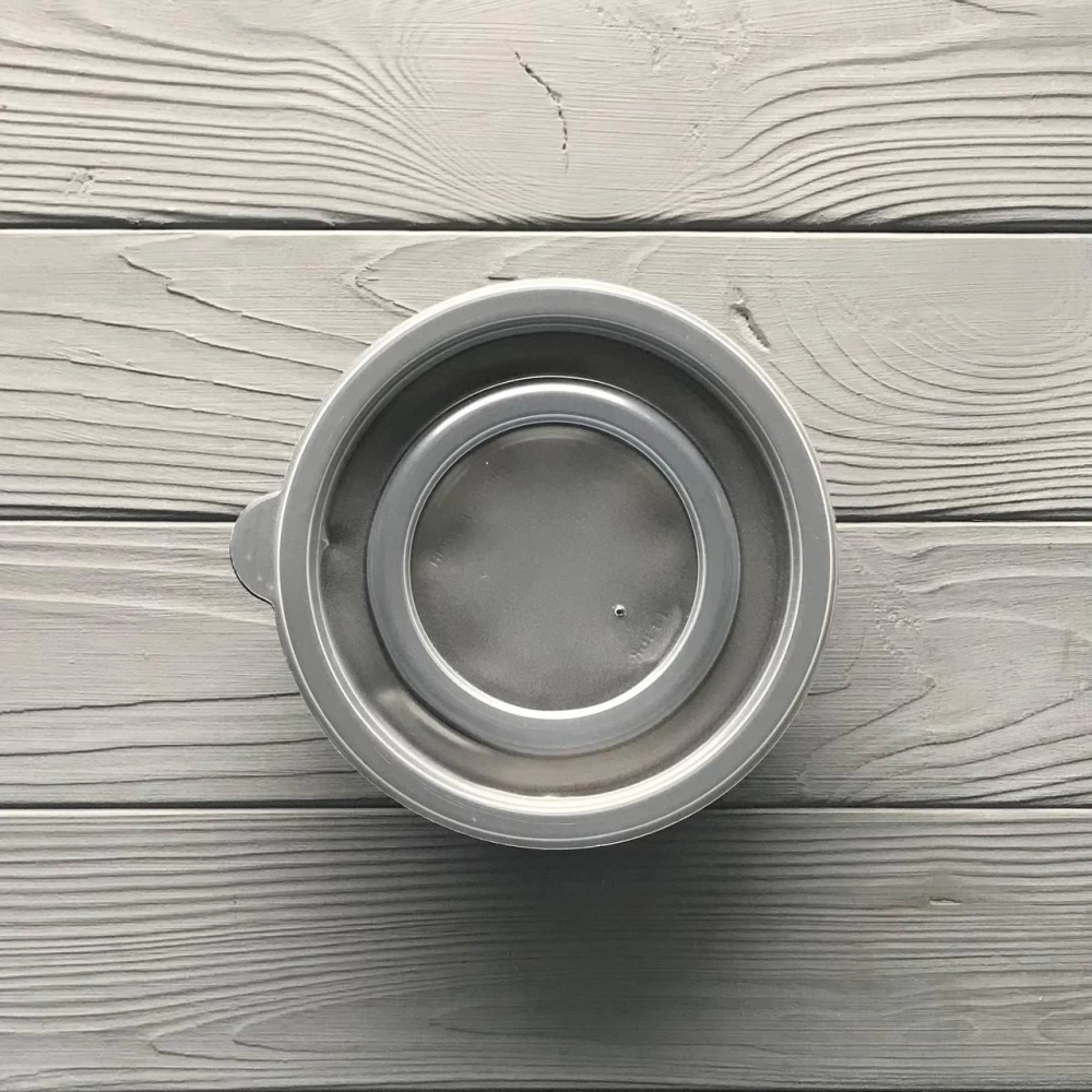 Супник з кришкою чорний ПП 350мл (800шт/ящ)