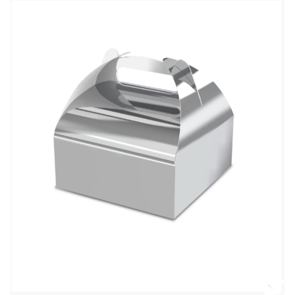 Подарочная бонбоньерка “Макси“ серебро