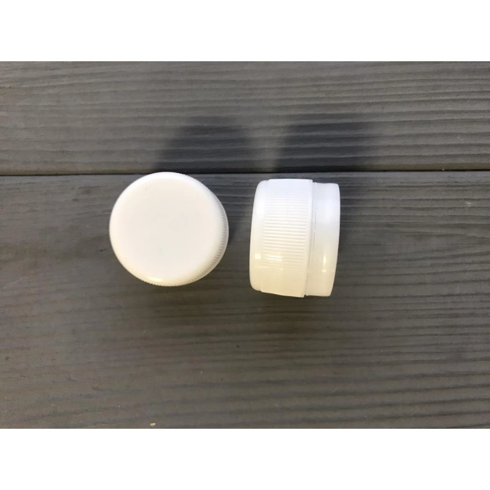 Кришка для ПЕТ пляшки біла 28 мм