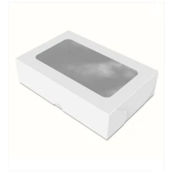 Картонна коробка для солодощів “Максі“, біла