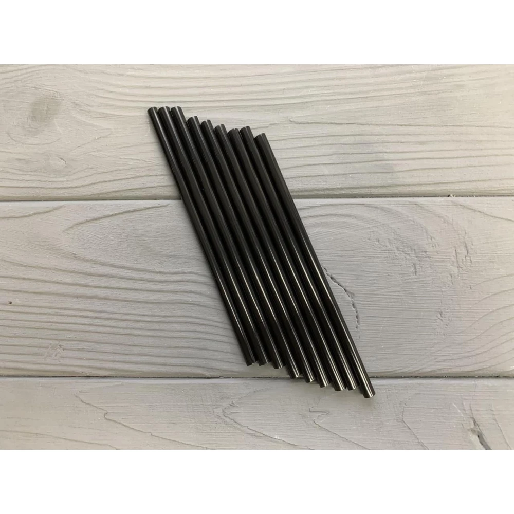 Трубочка мартіні чорна 200 шт