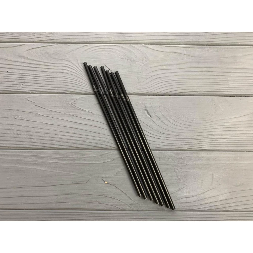 Трубочка гофра чорна 1000 шт