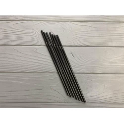 Трубочка гофра чорна 1000 шт