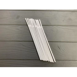 Трубочка гофра біла 1000 шт