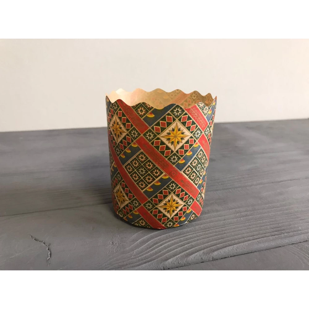 Форма для паски коричнева “Традиційні“ Ø70 мм, висота 65 мм ФП5