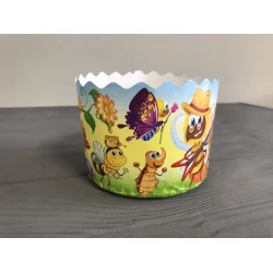 Форма для паски біла “Дитяча“ Ø110 мм, висота 85 мм ФП22