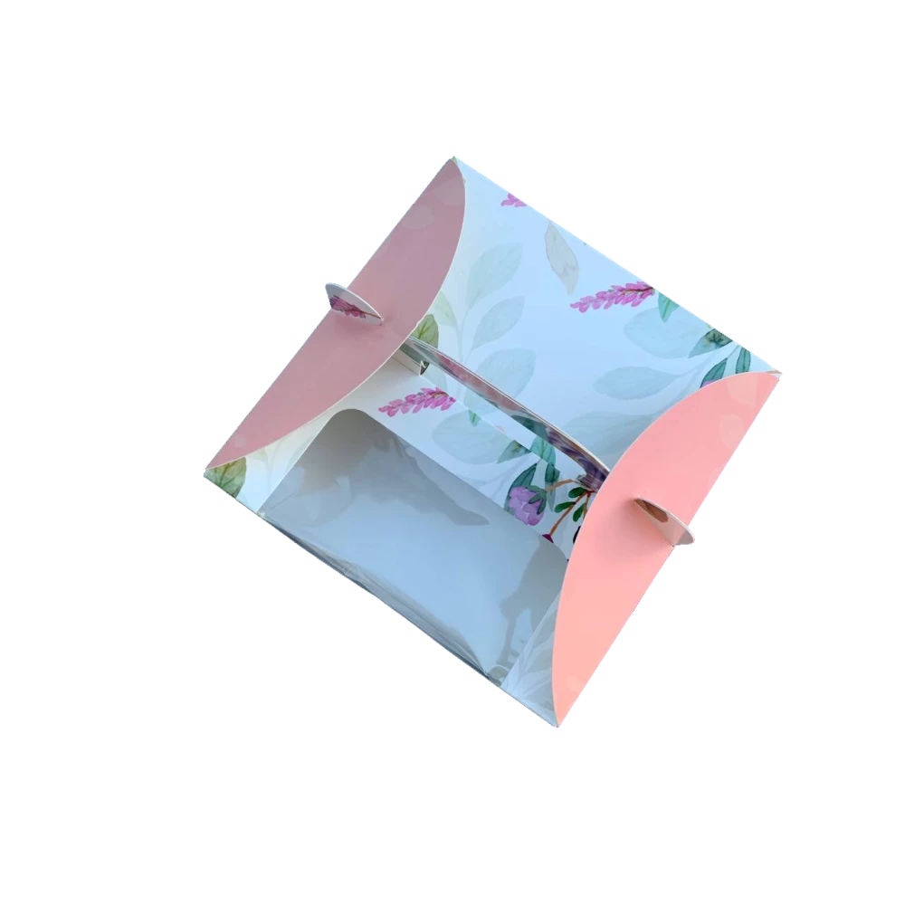 Коробка для капкейків, кексів і мафінів 173х173х90 мм “Солодкі мрії“ Рожева