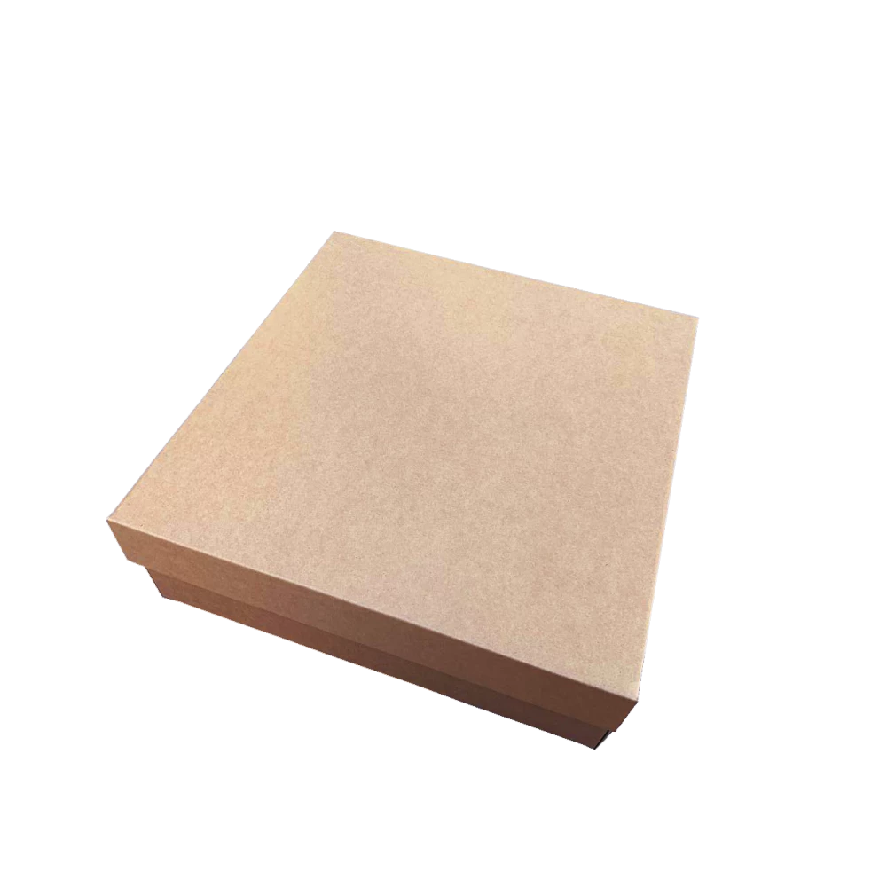 Коробка для подарунків 360х360х120 мм бура