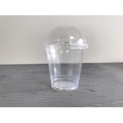 Стакан з купольною кришкою 350 мл (100/1000) 95091