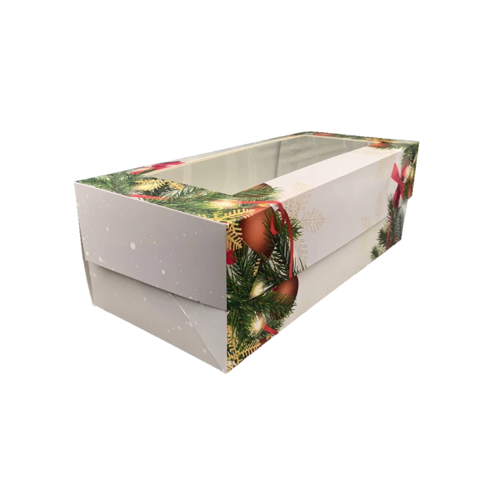 Коробка подарункова 330х150х110 мм Новий рік 2023