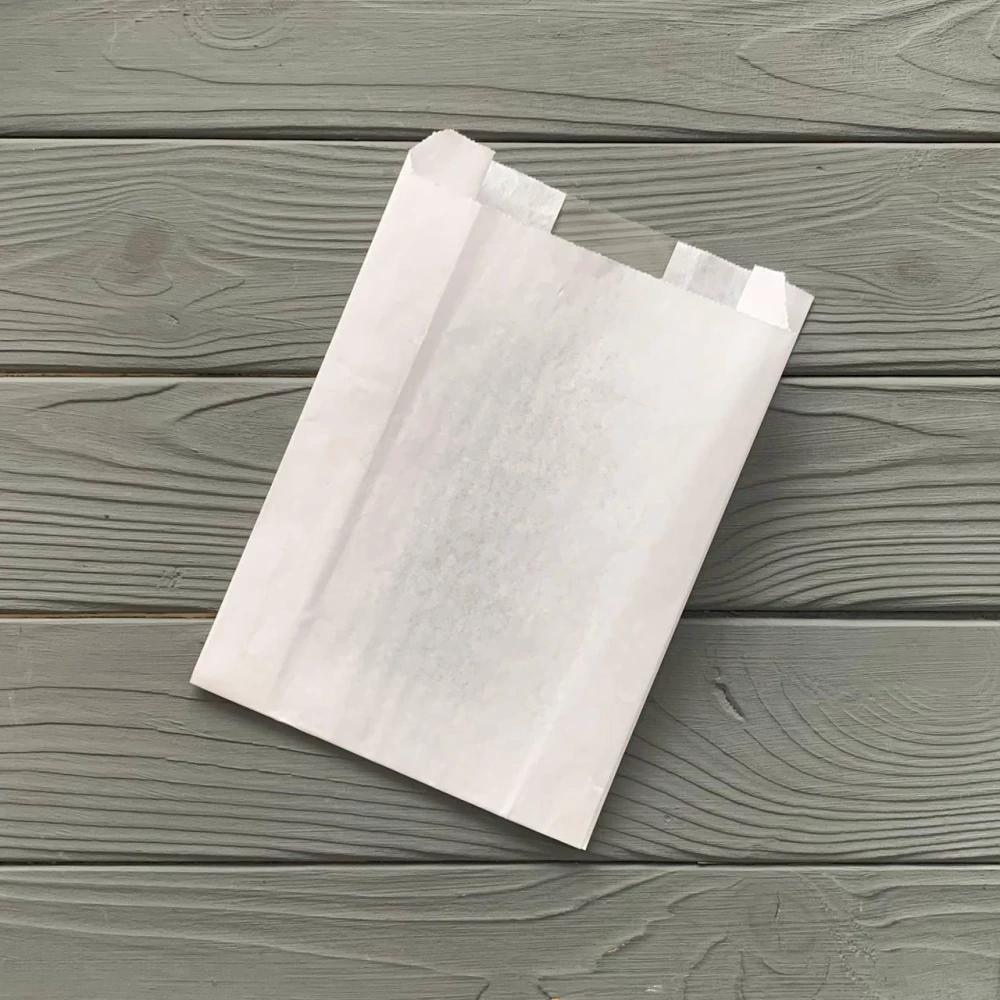 Пакет з прозорою вставкою 210х140х50 мм. 187Ф