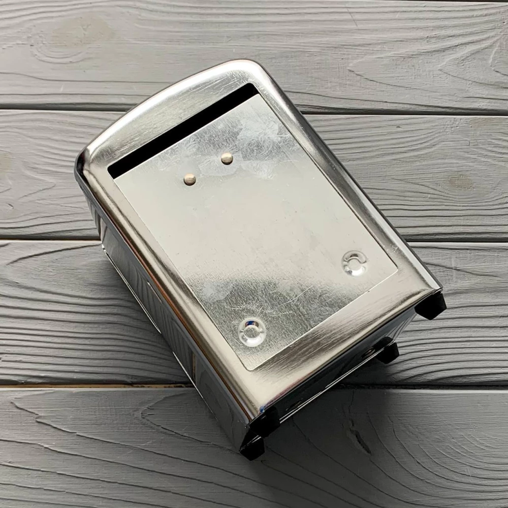 Диспенсер для серветок металевий Silver