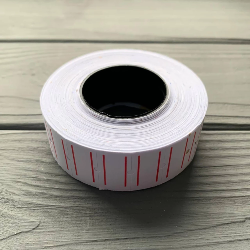 Цінник білий 20х10 мм