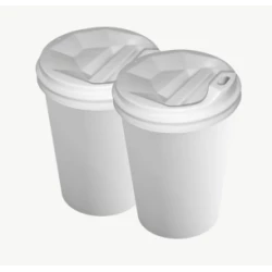 Стакан 340 мл “Білий“ SC (50шт/уп|1250шт/ящ)