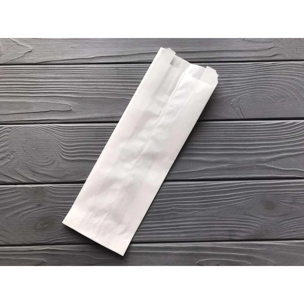 Білий пакет саше 270х80х50 мм 136Ф