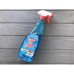 Рідина для миття скла “Blitz Crystal“ Aquablue 0,75л ПЕТ пляшка трігер