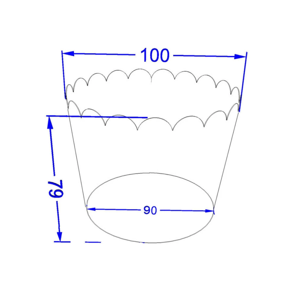 Креманка для морозива (салатів) 350 мл біла