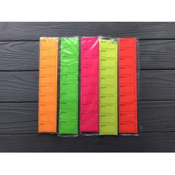 Цінник стрічка в ассортименті (100шт/уп)