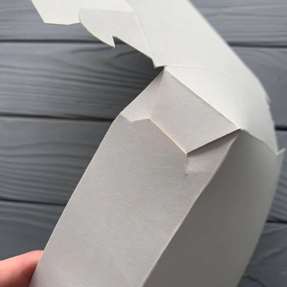 Коробка для бургера біла 120х120х70 мм (100шт/уп)