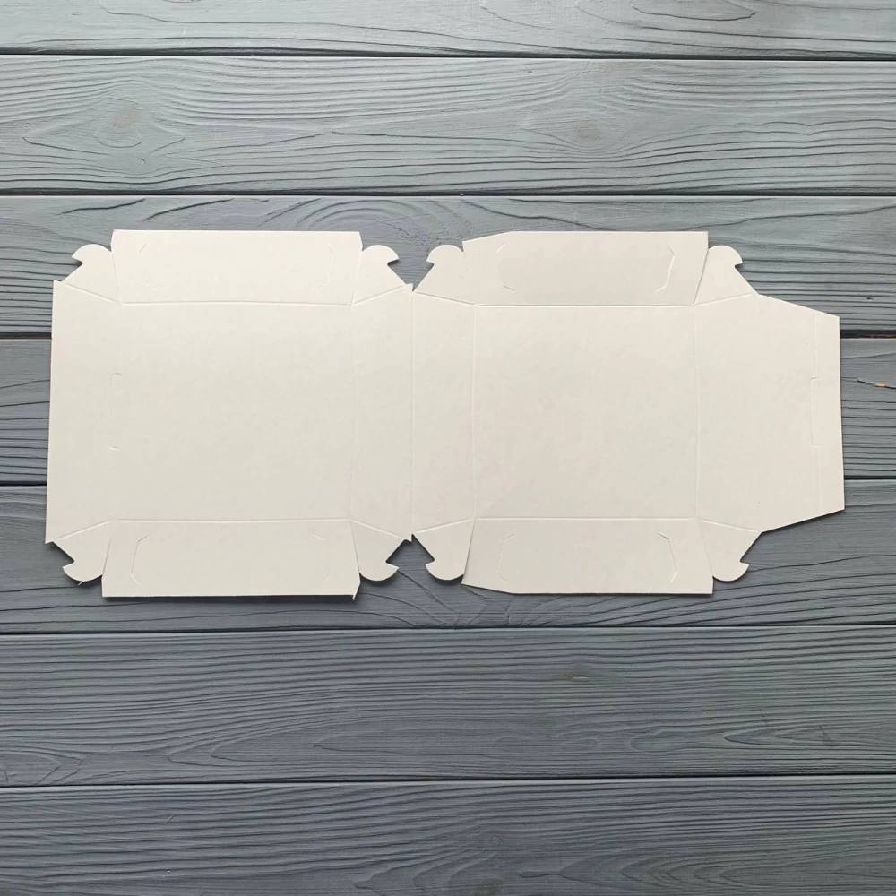 Коробка для бургера біла 120х120х70 мм (100шт/уп)