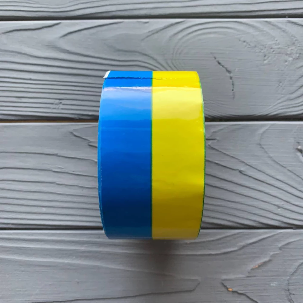 Скотч прапор України 48мм 40мкм 100м (72рул/ящ) IPU100