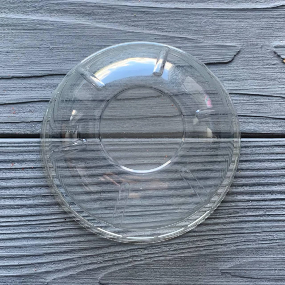 Кришка випукла без отвору ⌀90мм PET для 011585/011507 (100шт/уп|1000шт/ящ)