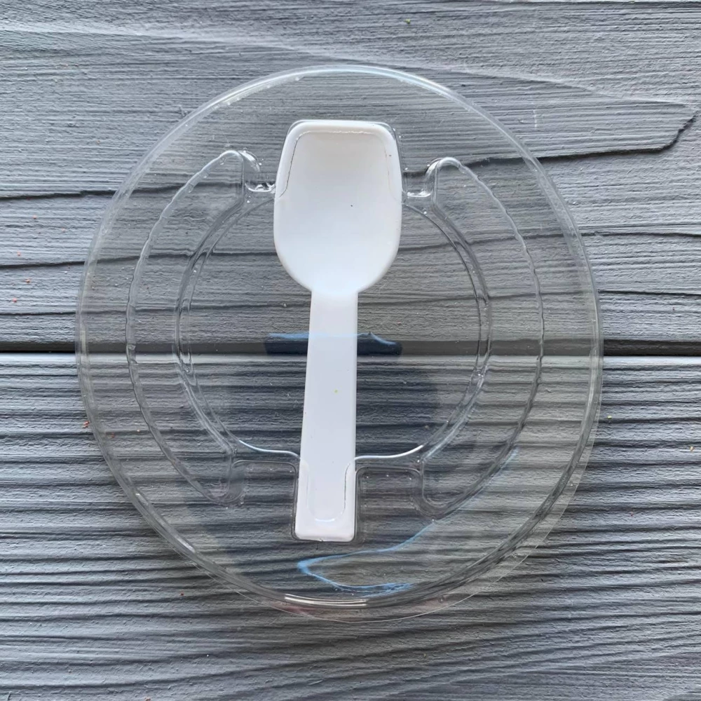 Кришка з ложечкою ⌀90мм PET для 011585/011507 (50шт/уп|1000шт/ящ)