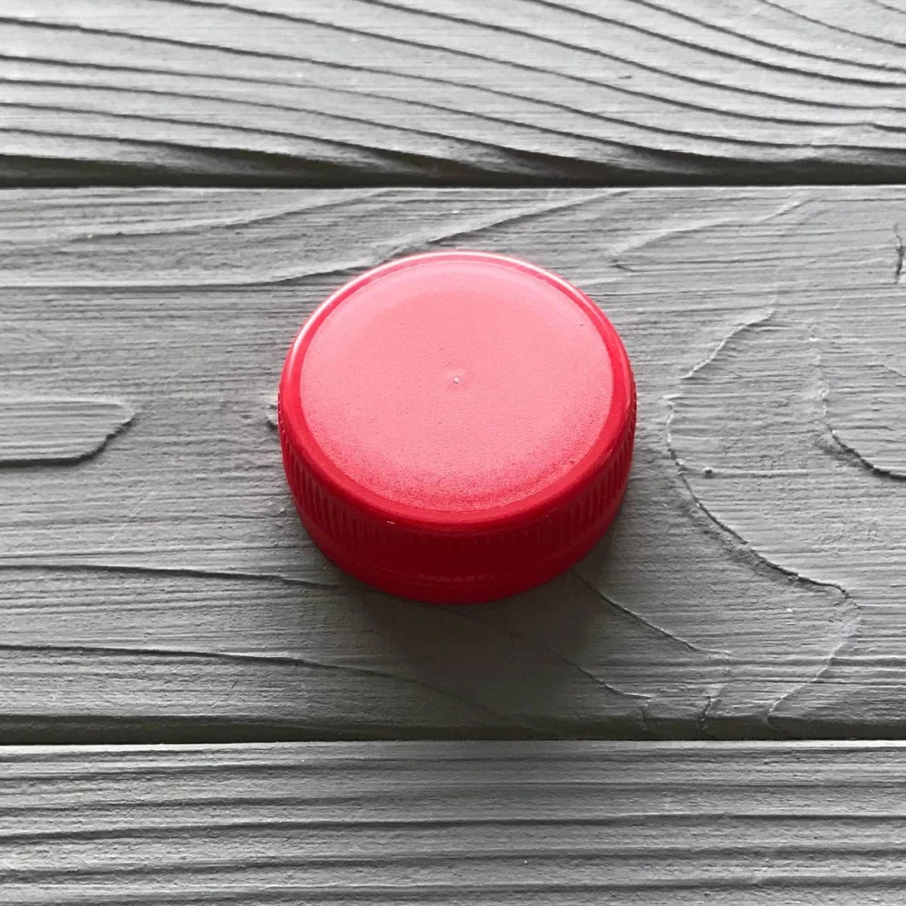 Кришка ПЕТ червона (38мм) (3300шт/ящ)