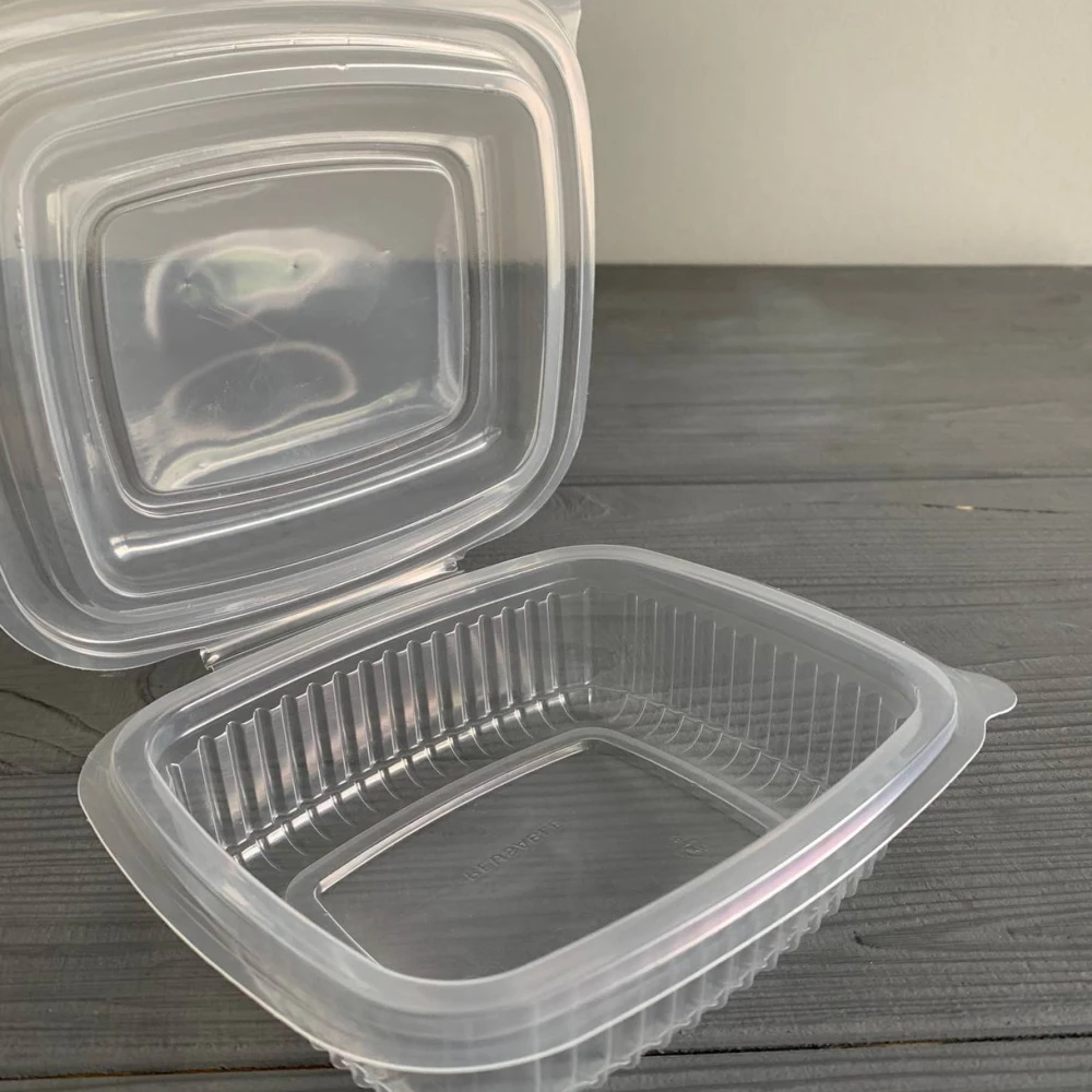 Контейнер прозорий TP 375 мл PP (для СВЧ) (50/600) СВЧ375