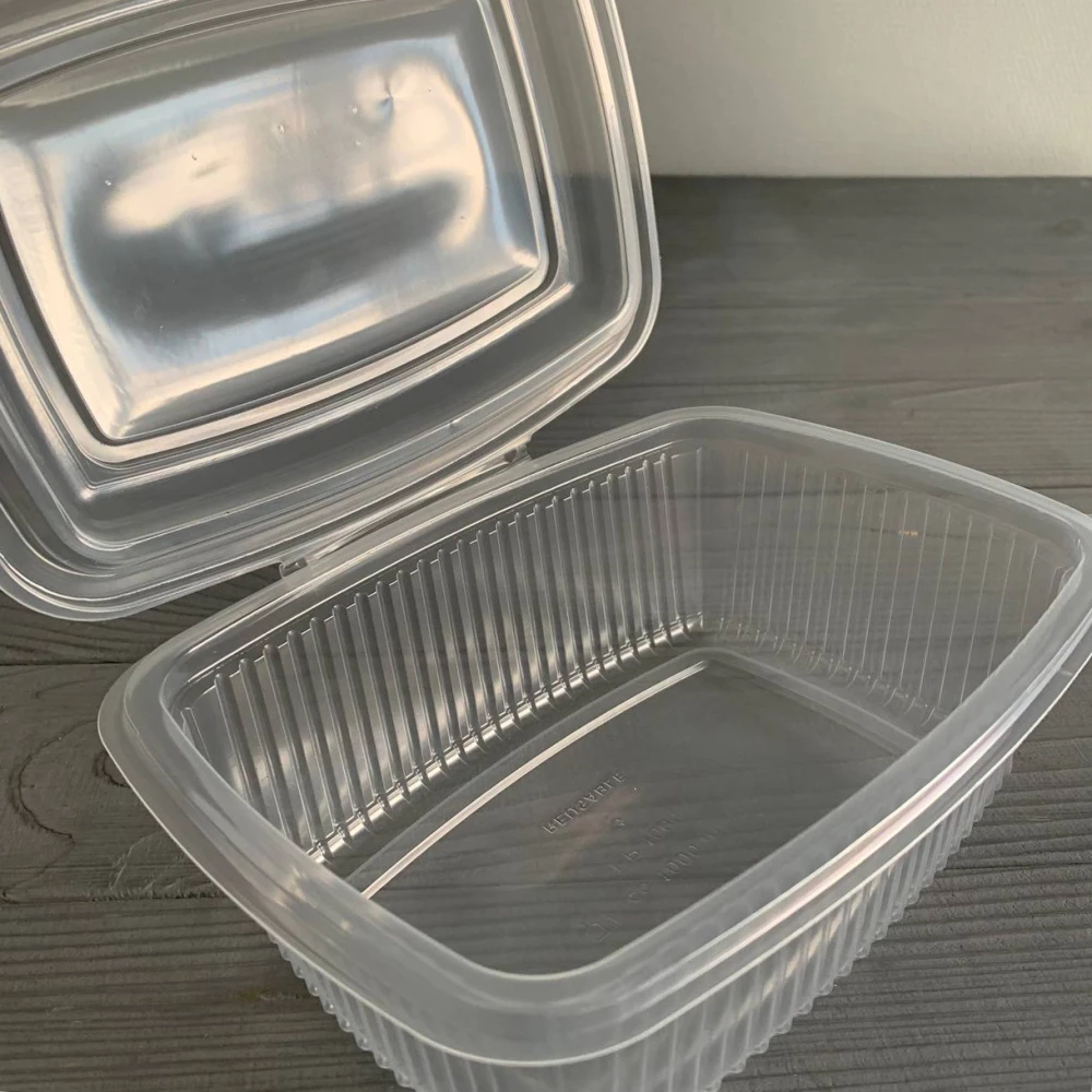 Контейнер прозорий TP 1000 мл PP (для СВЧ) (50/400) СВЧ1000