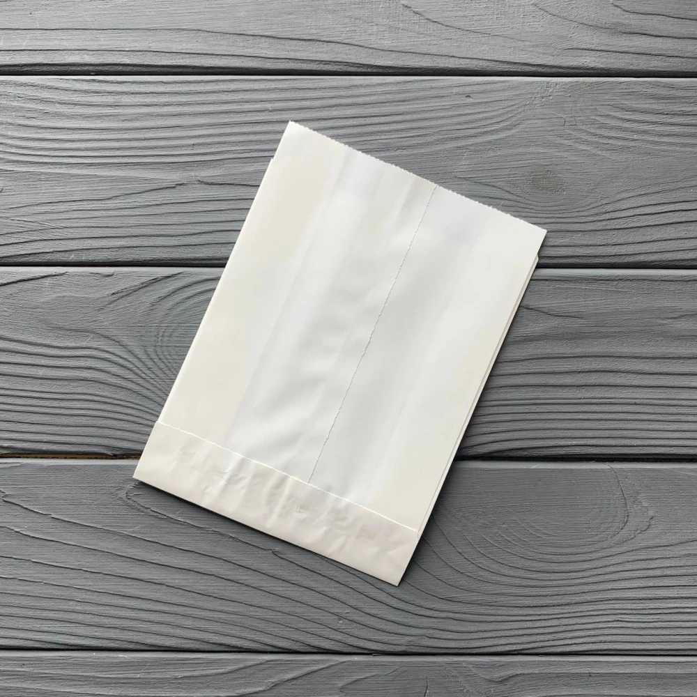 Пакет саше білий 170х120х50 (висока жиростійкість) 207Ф
