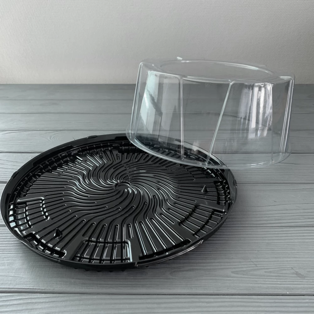 Контейнер пластиковий чорний ПЕТ (110шт/ящ) IT-220