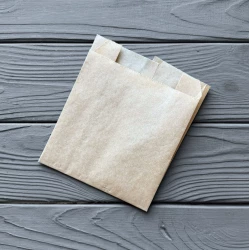 Пакет саше коричневий (жиростійкий 75 гр/м2) 150х120х50 мм. 141Ф