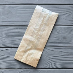 Пакет саше коричневий 230х90х50 мм (середньої жиростійкості) 148Ф