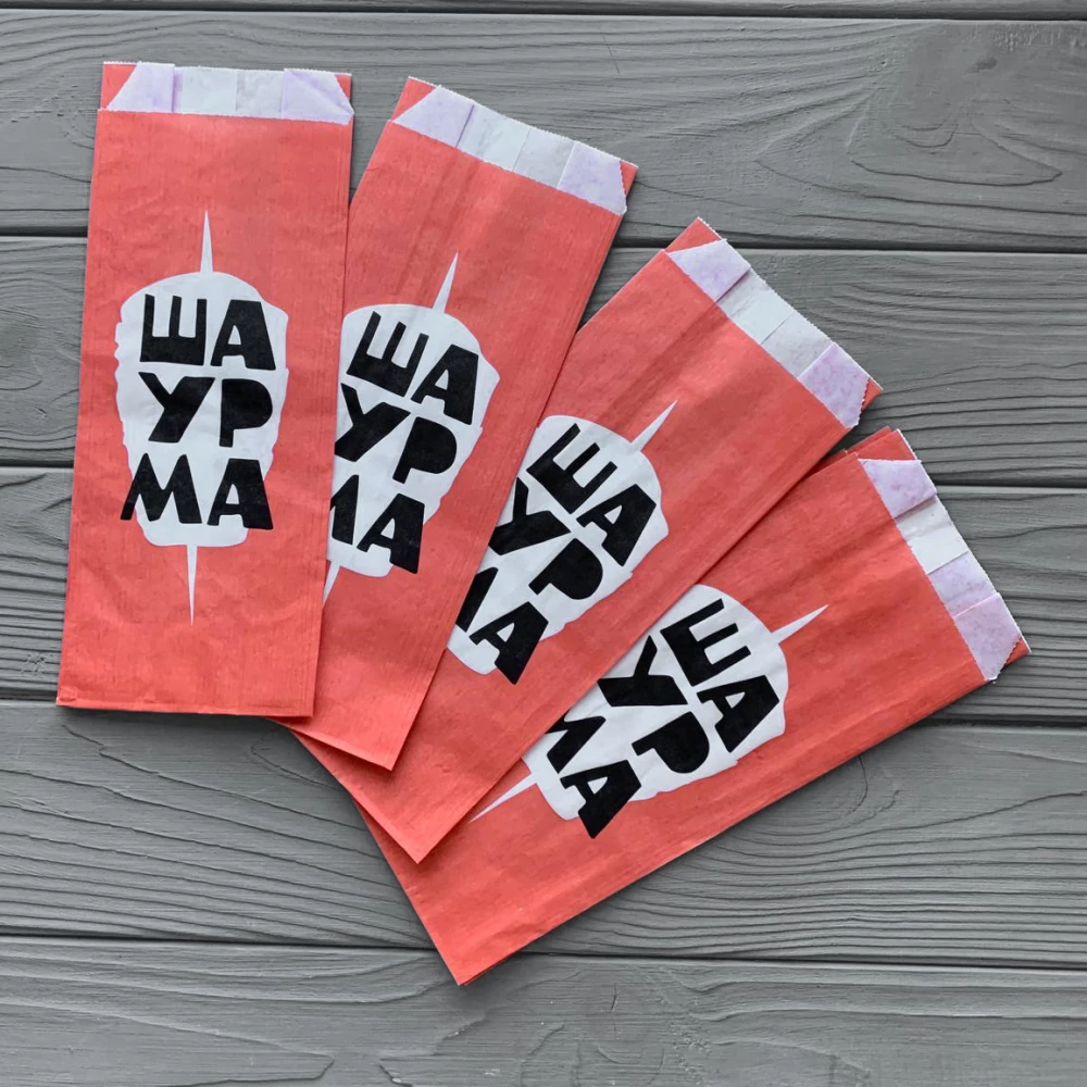 Упаковка для Шаурми 230х90х50 мм 2900Ф (середня щільність)