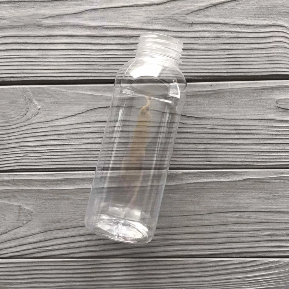 Пляшка ПЕТ 400мл. 38мм (квадрат) (200 шт)